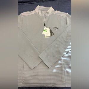 Callaway Men's Light Gray Zip-Up Jacket